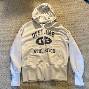Aerie Offline fleece zip up sweatshirt
